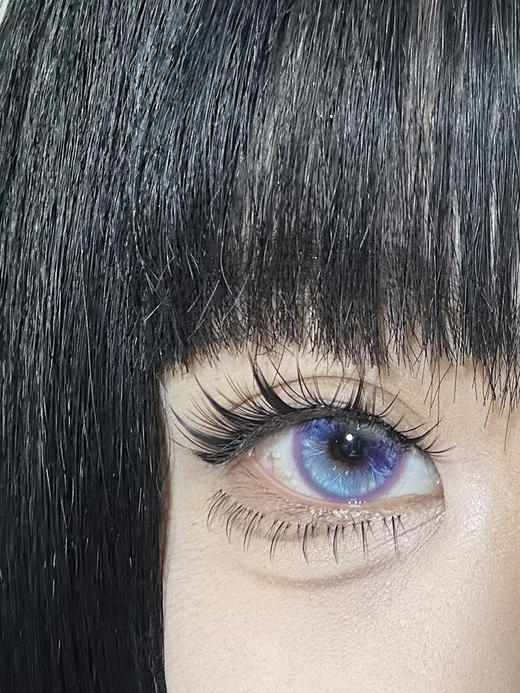 HUOHUOCON 夜光蝶蕊 半年抛 两片 14.5mm 参考着色 13.8mm 基弧 8.5 含水 40% 新锐国货 商品图2