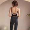 跃牌【洛水之神系列】25春夏细肩带交叉美背瑜伽服新款露背健身背心小吊带SY915 商品缩略图3