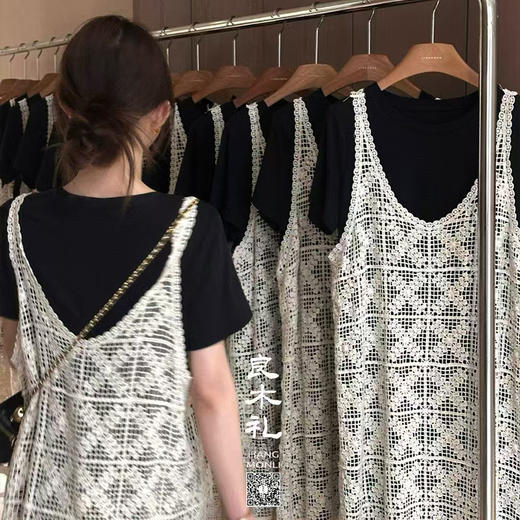 【预售5天】良木礼两件套连衣裙T恤（3588） 商品图3