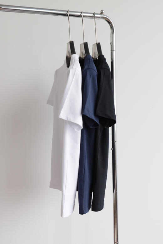 B.B 丝光双纱 圆形骑士发泡印花  圆领短袖T恤 TX442 商品图4