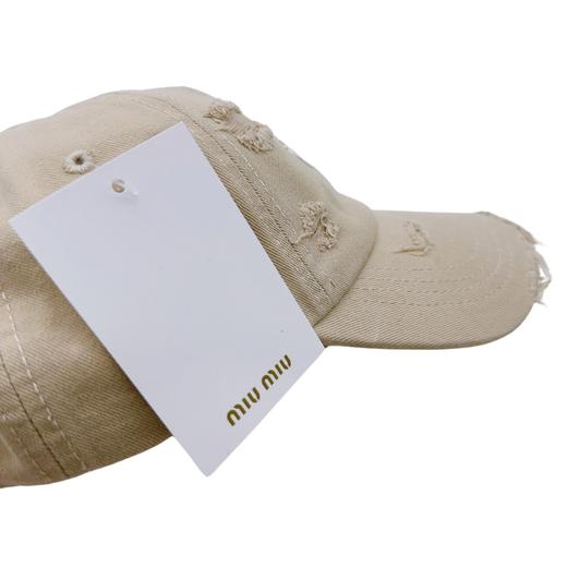 miumiu 缪缪 破边棒球帽 鸭舌帽 商品图7