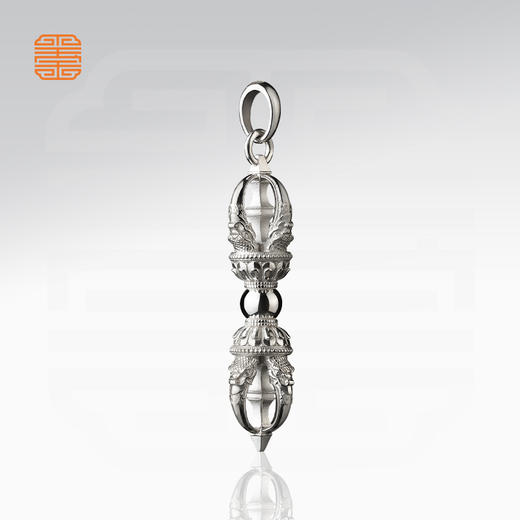 玺匠金铺《足银古法永乐款金刚杵》足银999 吊坠挂坠礼物 商品图2