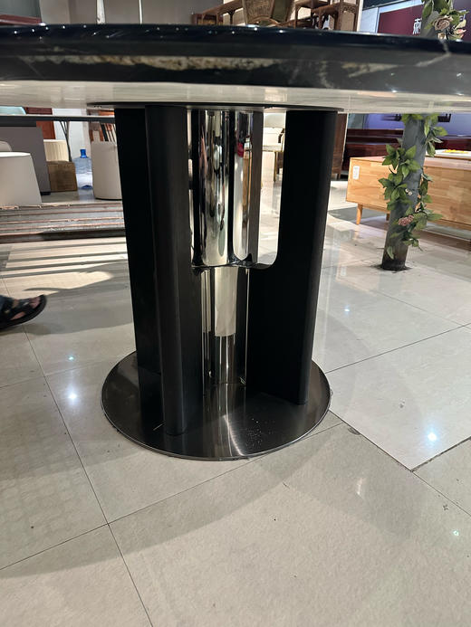 宇宙黑圆餐台/A514-YT-314 商品图1