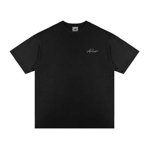 FDR官方店 闪光手写字钉珠短袖T恤男女夏季潮牌宽松情侣体恤上衣 商品图5