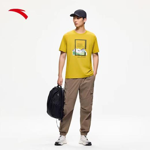 安踏×中国国家地理 丨凉感t恤男夏季宽松透气短袖上衣152436105 商品图2