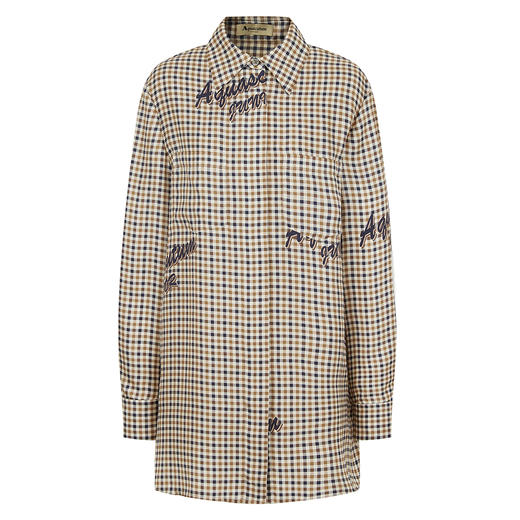 【海信嘉年华】Aquascutum雅格狮丹长袖衬衫AW2171173-57卡其 商品图1