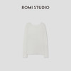ROMI STUDIO“休闲随性”极简风春夏轻薄全棉圆领长袖T恤RWBWSH1605 商品缩略图1