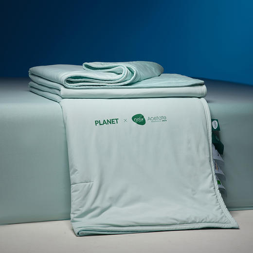 【五星级酒店同款】酣睡星球双面凉感夏被 进口伊士曼naia™️醋酸纤维吸湿透气空调被 商品图12