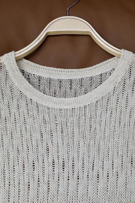 LPIUTY品牌直发！镂空短袖针织衫 C067793 商品图8