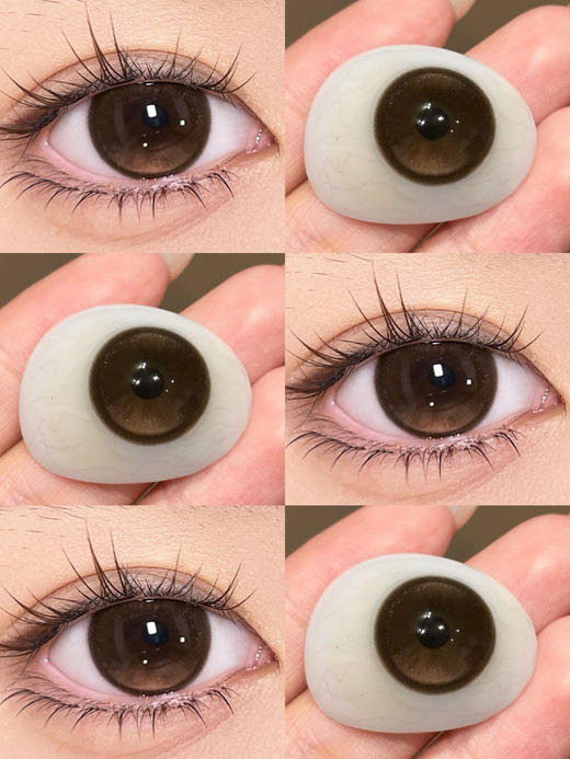 【这是日抛】 奶糖薯泥 KiraFairy  |  大直径14.5，着色直径14.0 基弧8.5 含水40％ |【同品牌多盒购买更划算，具体活动可以咨询在线客服】易梦玲同款 商品图2