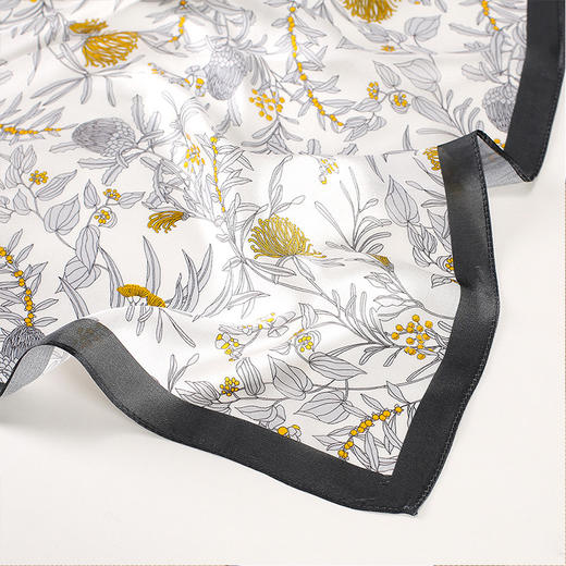 春夏款桑蚕丝丝巾女真丝小丝巾方巾53领巾时尚装饰头巾包发带百搭丝巾夏季配饰新款爆款 商品图1