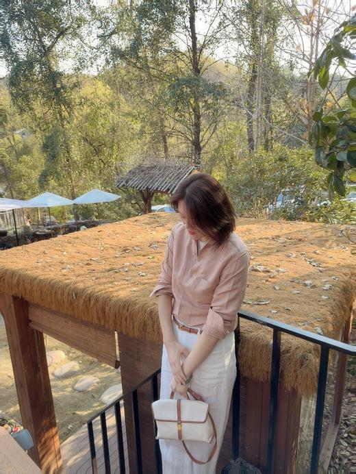 火桐hooton 高定系列 灼灼其华 高密汉麻长袖衬衫YT3001 商品图1