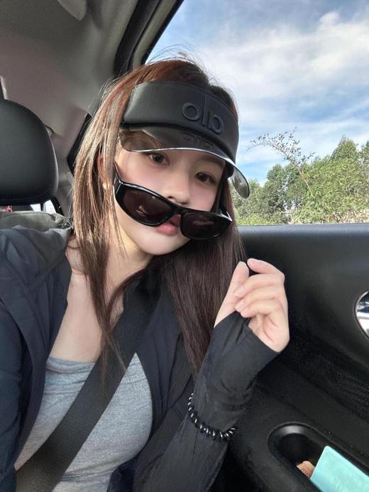 aloyoga徽标设计涤纶防晒帽男女同款情侣款夏日必备alo放到帽（EJ） 商品图8