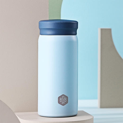 几米保温杯 蓝色BJMB-200BL 200mL 商品图0
