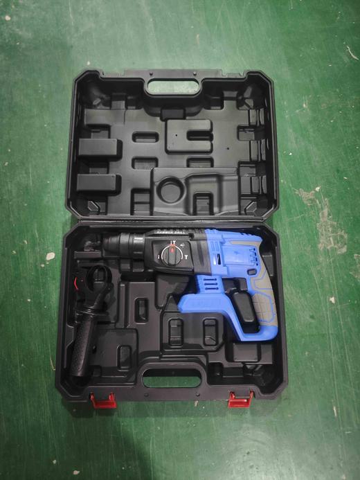 【货号05244】锂电电锤工具箱子塑料箱子吹塑盒冲击钻手提箱子电锤收纳盒收纳箱 商品图2