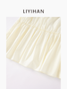 LIYIHAN花影 | 25春纯棉V领大花朵连衣裙廓形抽褶直筒裙子时尚感 商品缩略图4