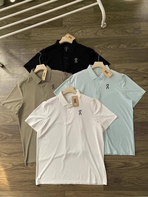 昂跑夏季男士速干户外运动短袖t恤Polo衫 商品图0