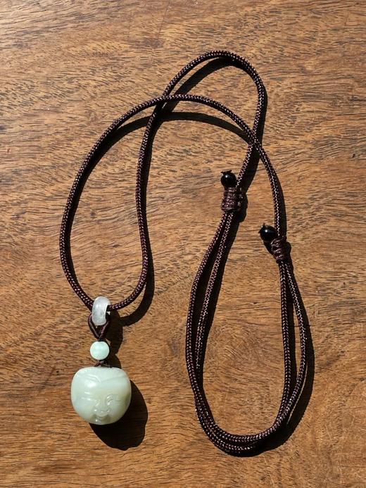 和田白玉雕戏曲人物头像，顺丰包邮 商品图9