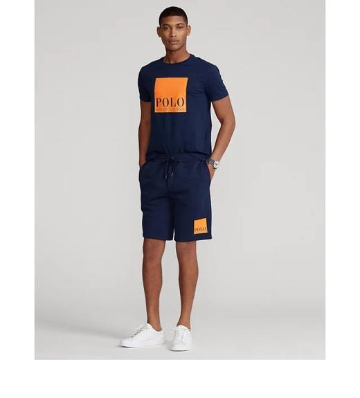 R.L 双面平纹针织 方块印花 短裤中裤 DK351 商品图2