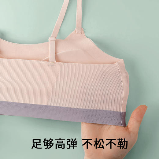 A5-2️⃣件装【12-16岁发育期】儿童文胸青春期学生内衣少女文胸   青梅物语/  轻氧甜心/豆沙米露【青春系列】 商品图4