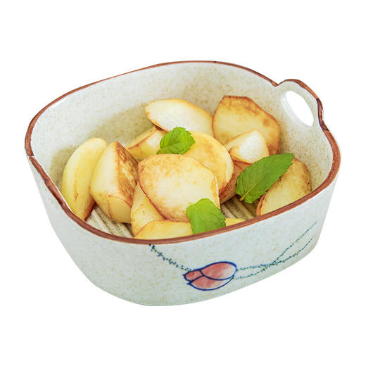 【出口陶瓷双耳碗】陶瓷双耳沙拉碗家用餐具烘焙焗饭汤碗新中式小吃水果盘烤盘意面碗 商品图5