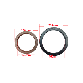 欧曼后轮油封康迈桥加重125-160-12/160-200-27油封LY包邮