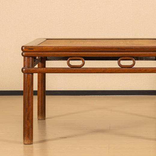 清早期 黄花梨圆包圆单圈卡子花大禅凳 商品图1