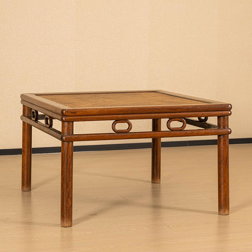 清早期 黄花梨圆包圆单圈卡子花大禅凳 商品图0