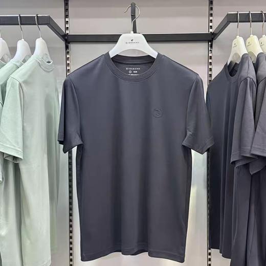佐丹奴男装SS25商场同款【液氨系列】男士休闲圆领T恤01025204 商品图8