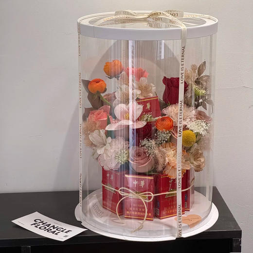 【蛋糕盒花】全景奢华礼盒（22*22*40） 商品图3