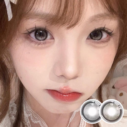 DORAGINA / 柔金茶棕/迷路月光 / 美瞳半年抛 / 2片入/ 14.5mm / 双倍明显扩瞳 商品图1