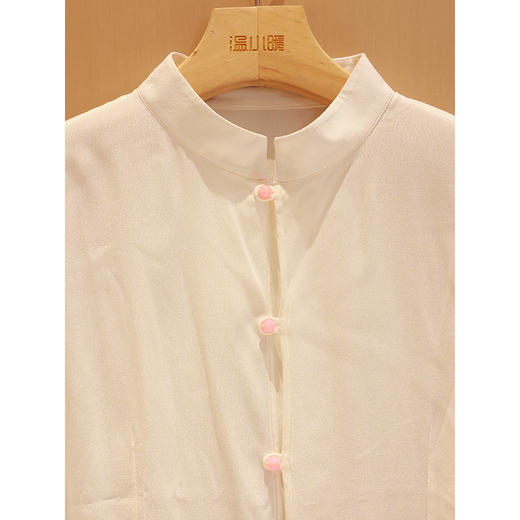 【线上专属】立领小衫Y（24710187-凝脂） 商品图1