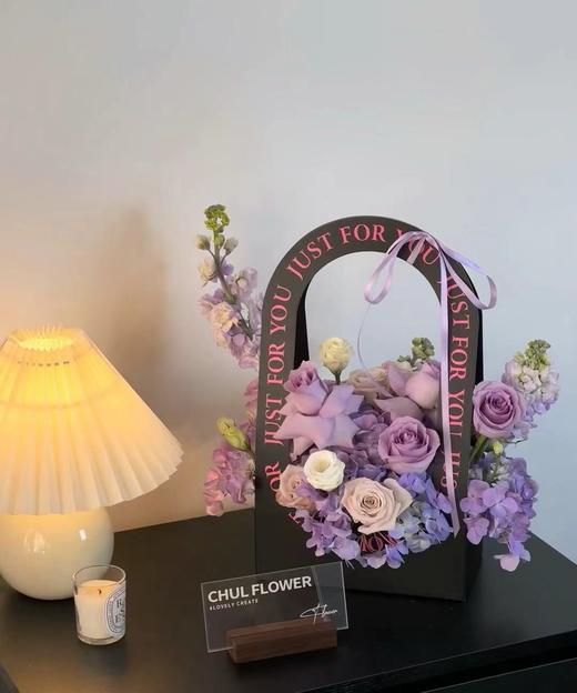 手提可折叠纸盒花篮10个装（21.5*11.5*38） 商品图2