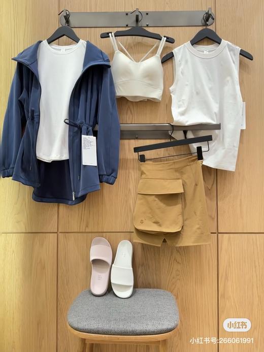 清仓   100斤内！！原单货！可以随便对比专柜的！！独家！lulu女士Relaxed-fit 系列 超高腰工装短裤 商品图3