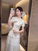 张心子【爱丽丝甜梦】夏款圆领品质显瘦气质连衣裙 U2503094 商品缩略图3