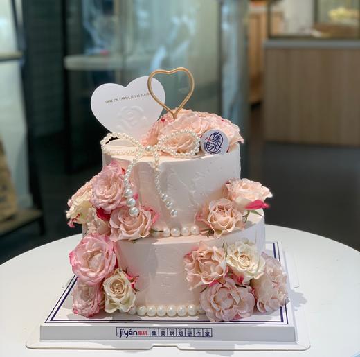 爱心折射玫瑰蛋糕【页面往下拉，有尺寸和口味选择】 商品图1