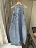 贝壳三 松弛感圆领无袖牛仔背带裙宽松廓形版背心连衣裙C041318 商品缩略图4