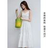 VICTORIA&VERA夏季“白月光”系列立体绣花V领吊带连衣裙蛋糕层次裙摆 商品缩略图5