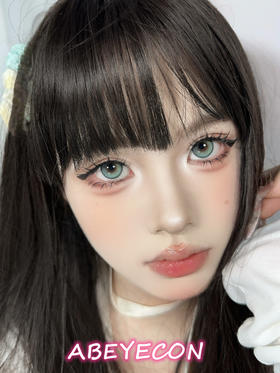 aurora 薄荷仙草浅绿「含硅水凝胶」半年抛型