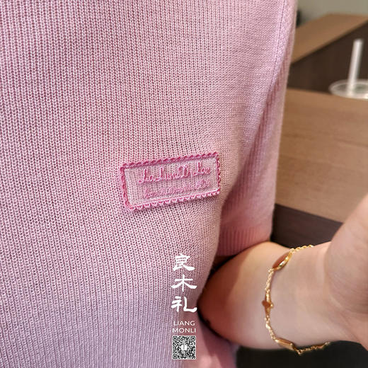 【现货】良木礼羊毛针织短袖（82511） 商品图3