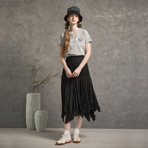 famecoco范可儿夏新款摆裙优雅半身裙F193HA022 商品图3