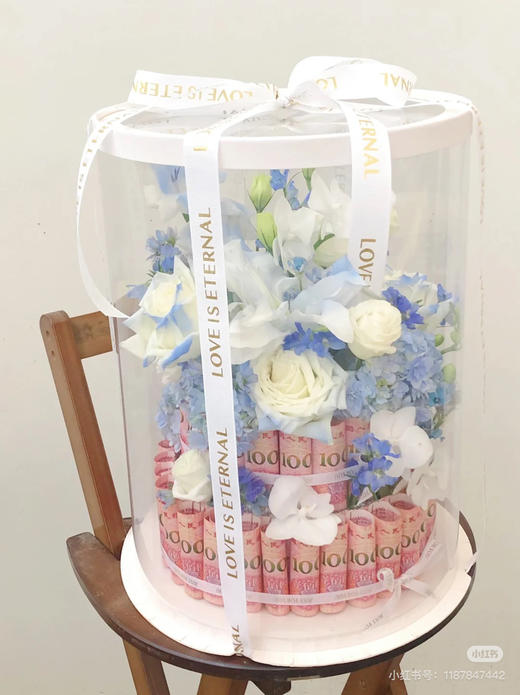 【蛋糕盒花】全景奢华礼盒（22*22*40） 商品图2