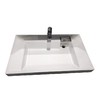 美标乐居现代大理石一体盆700白色单孔 商品缩略图2