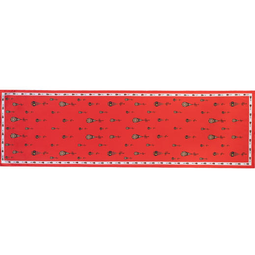 敦煌故事桑蚕丝春秋印花送礼中国风女丝巾 商品图4