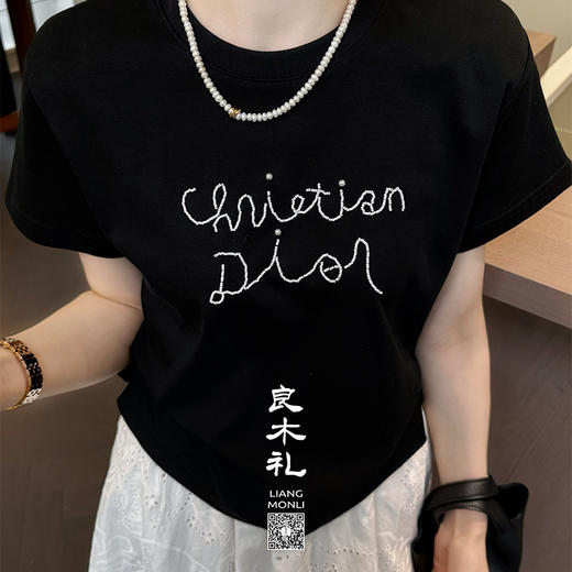 【现货】良木礼纯棉字母短袖（6902） 商品图2