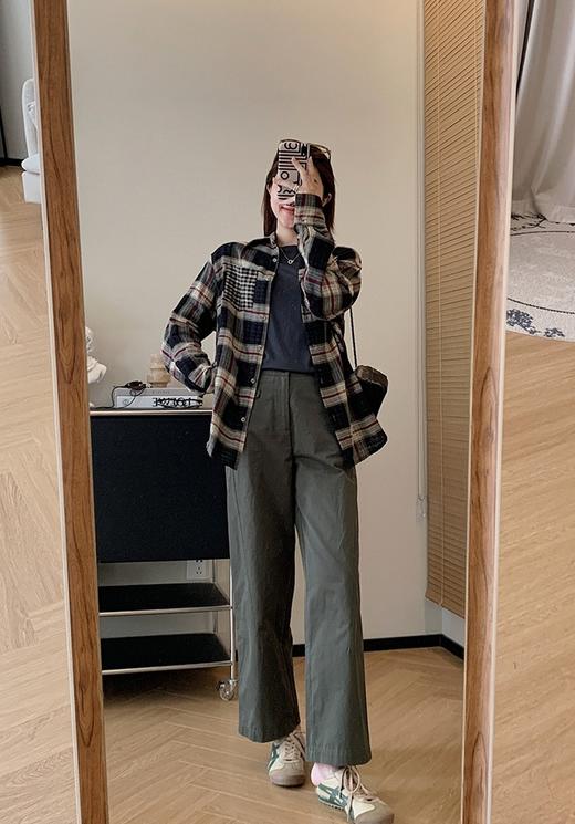 赛琳新款AB面美食春季外套试开衫衬衫 商品图4