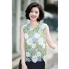 西子/花仙子桑蚕丝立体花卉镂空刺绣背心/DDBH1138 商品缩略图0