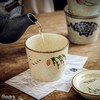 【出口陶瓷茶杯】日式陶瓷茶杯围炉煮茶功夫茶具套装带盖品茗杯办公室泡茶茶盏单杯 商品缩略图2
