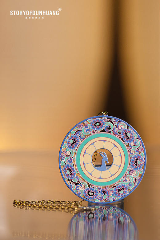 敦煌故事黄铜书签文创纪念品圆光九色鹿国风创意礼品 商品图5