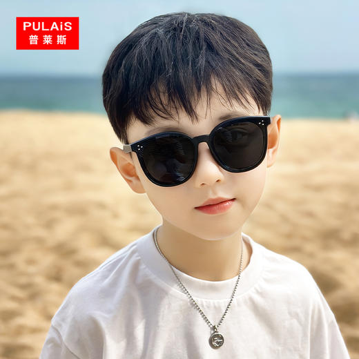 【3-14岁】PULAIS儿童太阳镜墨镜 经典款/折叠款【享镜片清洗液1瓶】 商品图5